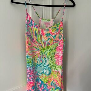 Lily Pulitzer silk dress women’s size medium